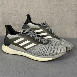 Adidas Ultraboost F34989 Sneakers Mens US 11 Gray Stripe Low Top Running Shoes